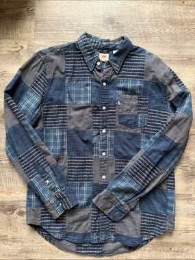 Levi's Sunset 1 Pocket Patchwork Button-Down Shirt